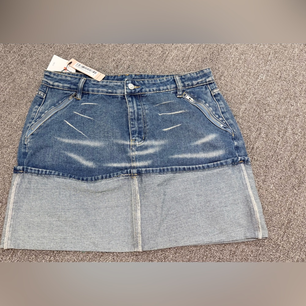 MICAS Blue Denim Women's Skirt